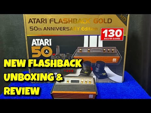 Atari Flashback 50th Anniversary Unboxing and Review