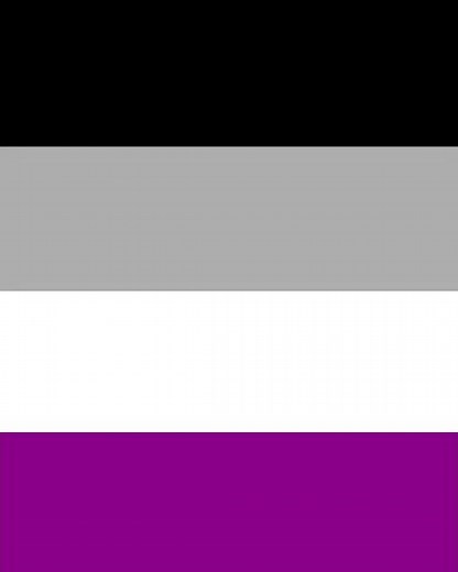 El significado de los colores de la bandera #asexual