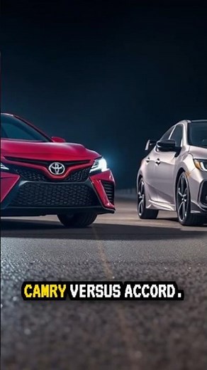 Battle of the Best: Camry vs. Accord!