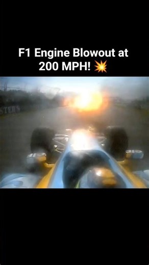 200MPH Engine Explosion: The Jenson Button Nightmare 😱 #automobile #f1 #f1history