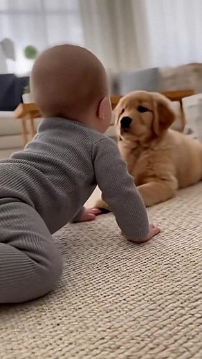 11K views · 231 reactions | My Baby Kisses Puppy - Puppy Boops Back!...