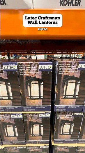Lutec Craftsman Style Outdoor LED Wall Lantern Home Upgrade! ✨