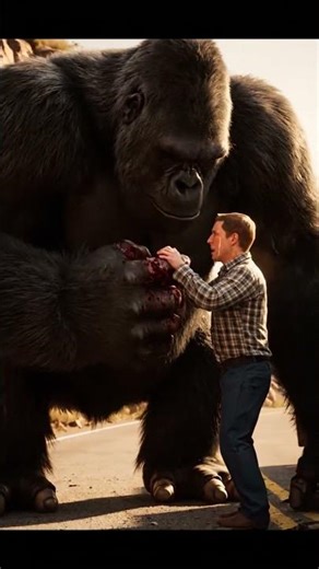 Kong Stops a Runaway Truck on a Mountain Cliff 🦍🚚⛰️