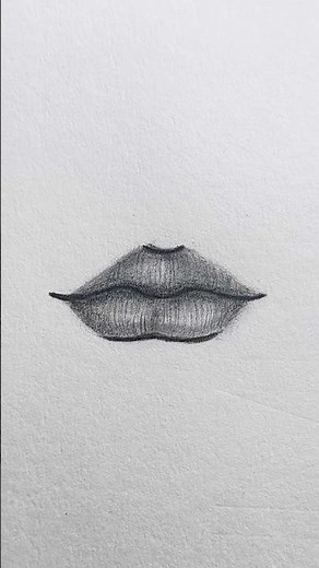 Draw Perfect Lips in Seconds! #drawing #beginnerarttips #drawingtutorial