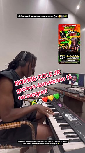 Norris Cole Jr! #norriscole #reggae #jamaica #reggaemusic #maranhao #throwbacks #slz #reggaeton #jamaicantiktok #legend #justinhinds #reggaeroots @NorrisColeJr🇧🇷🇯🇲