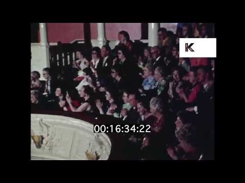 1970s Theatre Audience Applaud, Concert, Clapping