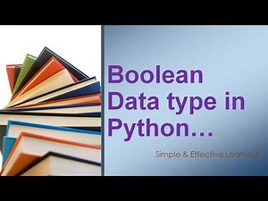 Boolean Data type in Python || Boolean Operators In Python || Python Boolean Tutorial