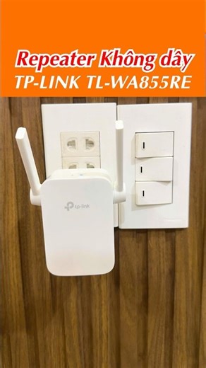 TP-Link TL WA855RE Wi-Fi extender, 2 antennas #WA855RE
