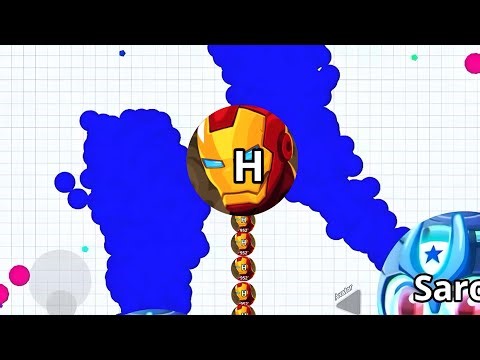 AND IAM IRON MAN !! ( AGARIO MOBILE )