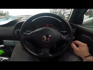 How to Find Odometer on Speedometer Display in Honda S2000 ( 1...