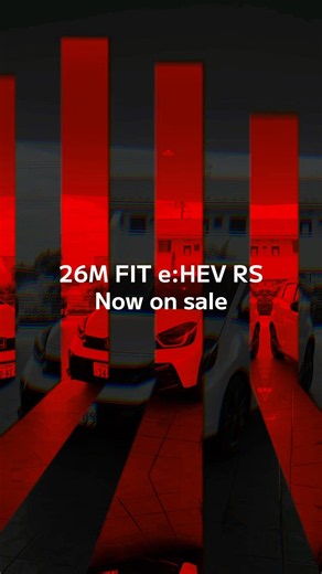26M FIT e:HEV RS debut‼️