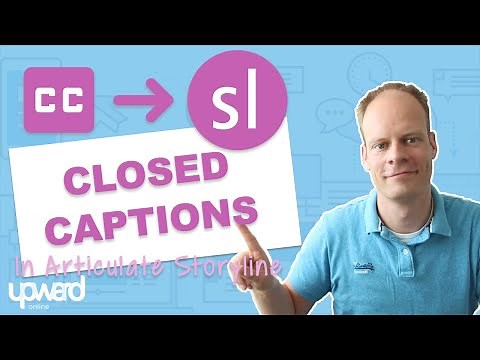 How To Add Closed Captions (CC) In Storyline 360 Easily