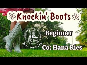 Knockin' Boots Line Dance Tutorial | Beginner | 32 Count, 4 Wall | Luke Bryan