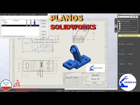 ✅Como Crear Planos 2D en SolidWorks de Piezas y Ensambles [2025]