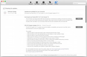 Check For Updates Imac El Capitan