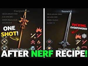 How To Make ALL BEST *ONE SHOT* Weapons... in The Forge Roblox!