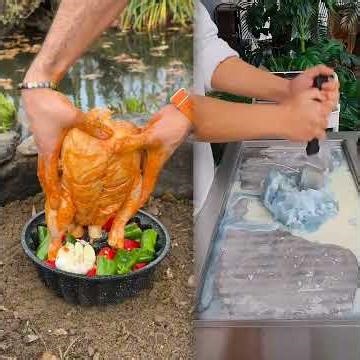 Roasted Chicken in a Tin & Fizzy Soda Street Ice Cream | Refreshing & Satisfying Street Food