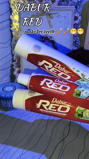 ✨ Dabur Red Toothpaste | Complete Ayurvedic Oral Care 🦷🌿#DaburRedToothpaste #Ayurvedic #HealthySmile