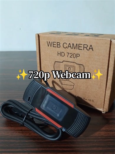 🎥 720p HD Webcam | Clear & Easy Setup Great for TikTok Live, video calls, online classes, and WFH. Plug-and-play 720p webcam with clear video in a compact design. Simple and reliable for everyday use. #creatorsearchinsights #Tiktokshop #affiliatefinds #techdeals #creatortools