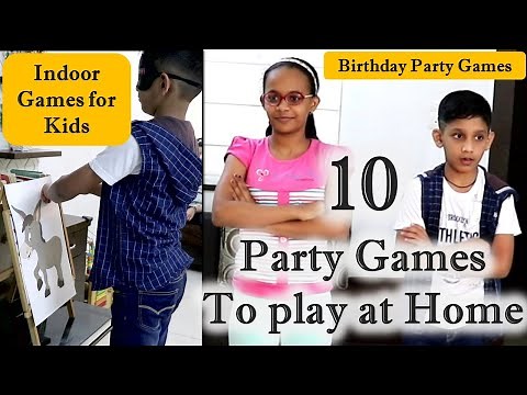10 Birthday Party Games for Kids | Best Birthday Games for Kids and Adults | Birthday Games (2021)