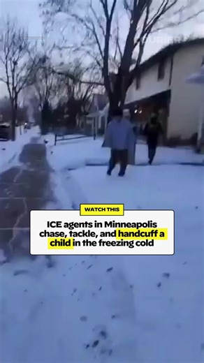 Child Protests During ICE Detainment in Minneapolis