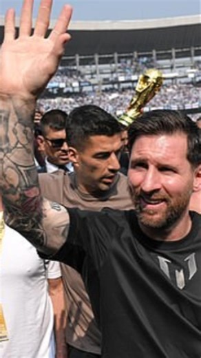 Messi in New Delhi 🐐 G.O.A.T India Tour 2 ⚽l25