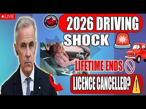 Canada Road Law Overhaul 2026 🚗 Digital IDs & Licence Renewal Alert