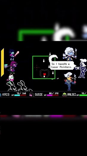 "So I haveth a Laser Pointere." #deltarune