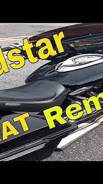 Yamaha roadstar seat removal