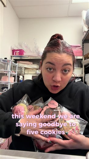 RIP to the February menu 🥲💔 One of our most loved months so far!!! Saturday & Sunday at Alderney Landing! Sat 8-1, Sun 11-3 I’m so excited for March & April thooooo👀🫡🩷. #cookies #dartmouth #local #smallbusiness #homebaker