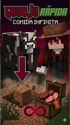 LA MEJOR GRANJA DE COMIDA PARA EMPEZAR#yogard #viralshorts #minecraft #minecraftjava