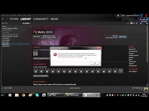 *MUST WATCH* Tutorial - Metro 2033 Error PhysXLoader.dll Is Missing HOW TO FIX IT TUTORIAL