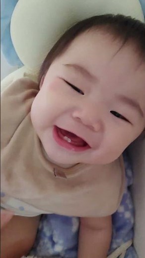 よく笑う赤ちゃん #赤ちゃん #癒し動画 #めっちゃ笑顔 👶🏻‪‪この笑顔を護りたい