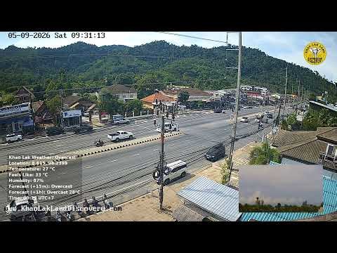 🔴 Khao Lak Webcam - Phang Nga, Thailand 🇹🇭 09-May-2026 09:28
