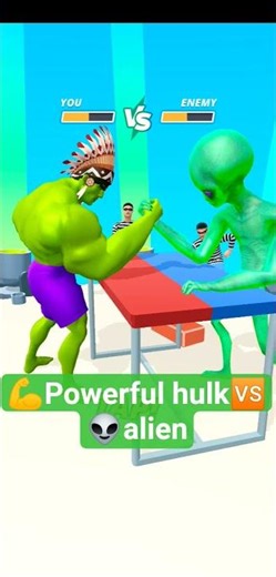 💪Powerful hulk🆚👽alien #hulktrading #hulkshorts #hulktrading #games #hulkmode #gameplay #hulk