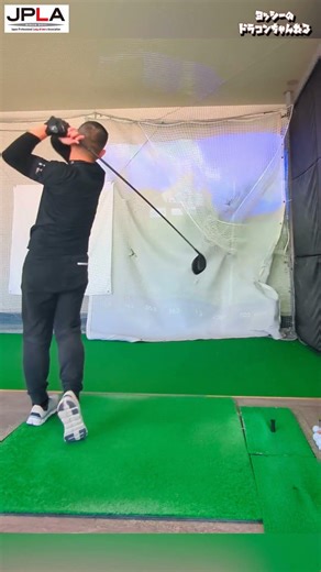 2026年初GDR測定!! ドラコンブンブン打法 #golf #golfswing #shorts ゴルフ ドラコン