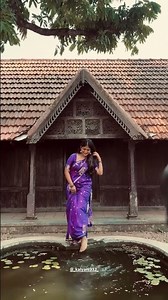 Mallu insta influencer Kalyani Anil latest photoshoot video in saree