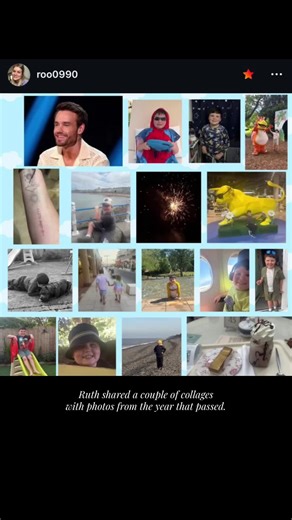 Ruth posted a couple of collages on IG to commemorate 2025. ❤️‍🩹 #RememberingLiam #LiamPayne #JusticeForLiam #WeLoveYouLiam #Grief