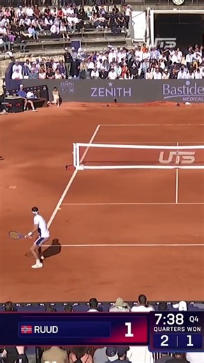 Do you remember that stunning point won by The Ice Man in Nîmes? Get ready for more on April 3–4. 🤩