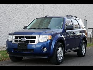 4K Review 2008 Ford Escape XLT 4WD Virtual Test-Drive & Walk-around
