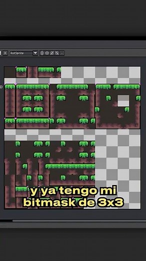 COMPLETE TILESET STARTING AT 5 TILES #pixelart #aseprite #gamedev