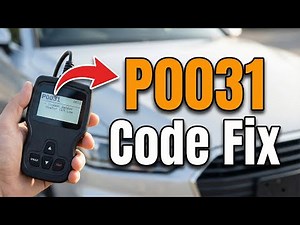 How To Fix P0031 Code - Oxygen Sensor Heater Control Circuit Low Bank 1 Sensor 1