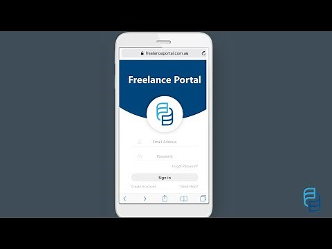 Freelance Portal Mobile Login & Subit Timecard