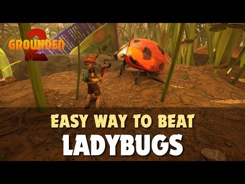 Easy way to beat the Ladybug - Grounded 2