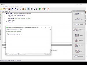 Get an integer and store it in the variable Pseint