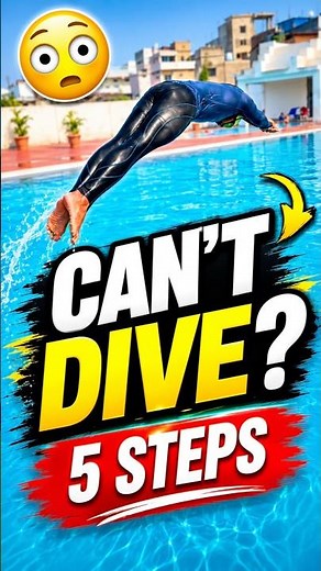 Smooth Diving Tutorial for Beginners #shorts #swimtips #dive