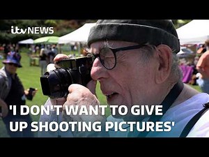 Wisdom at 90+: Photographing The Beatles, James Bond, and the village fete | Tonight | ITV News