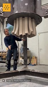 6.6K views · 23 reactions | Mesmerising video of a clay extrusion process for the 'Wonky Collection' by Studio Floris Wubben. Video Credit: Floris Wubben #art #sculpture #3dprinting #3d #engineering #technology #clay -------------------------------- Stay ahead of the curve! Follow us now on our WhatsApp (https://wevlv.co/wevolver-whatsapp) and Telegram (https://wevlv.co/3sJlFn5) channels and stay updated about the cutting edge. | Wevolver.com | Facebook
