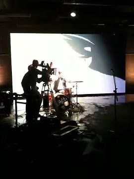 On set with Cartoon Network for Generator Rex