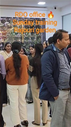 RDO office 🔥 Sunday training Rajouri garden